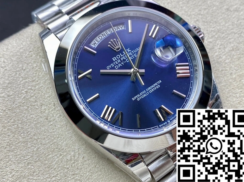 Steel Rolex Day Factory M228206-0015 Stainless EW Date 1231